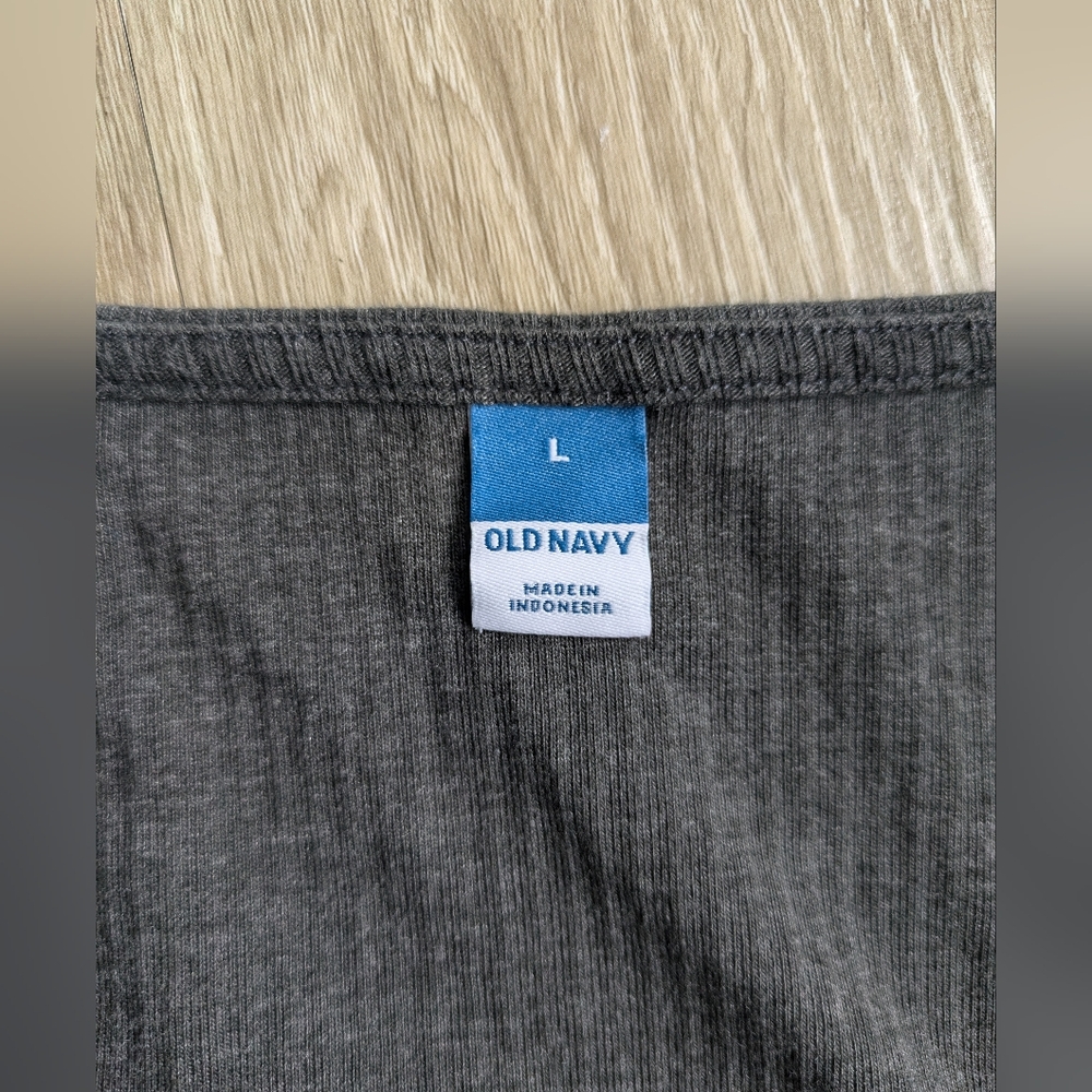 Grey Ribbed Bodysuit - Picture 2 of 7